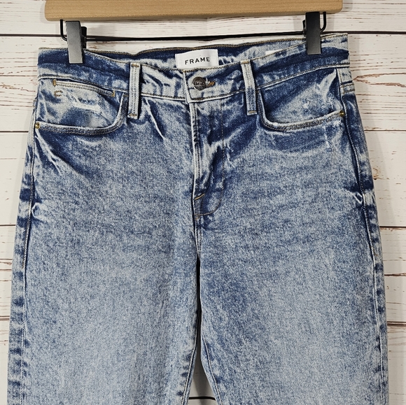 Frame | Le High Skinny Crop in Lombrad Wash - Picture 5 of 7